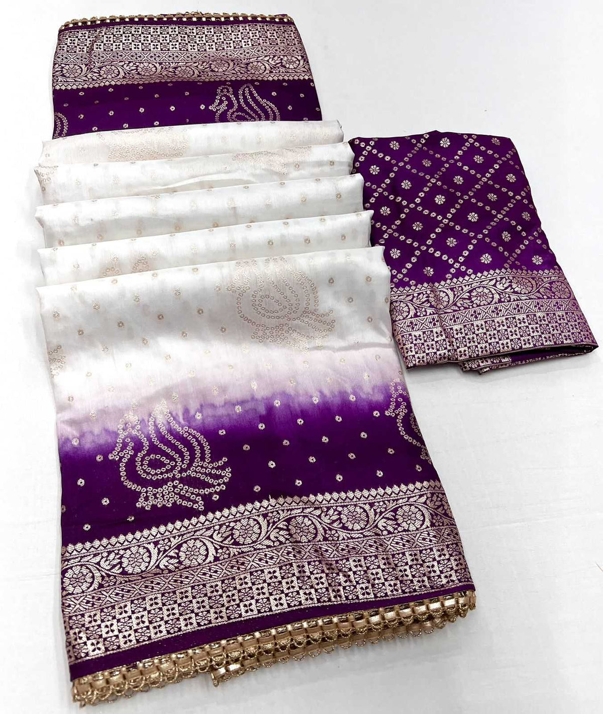 Radha Muslin Silk Saree