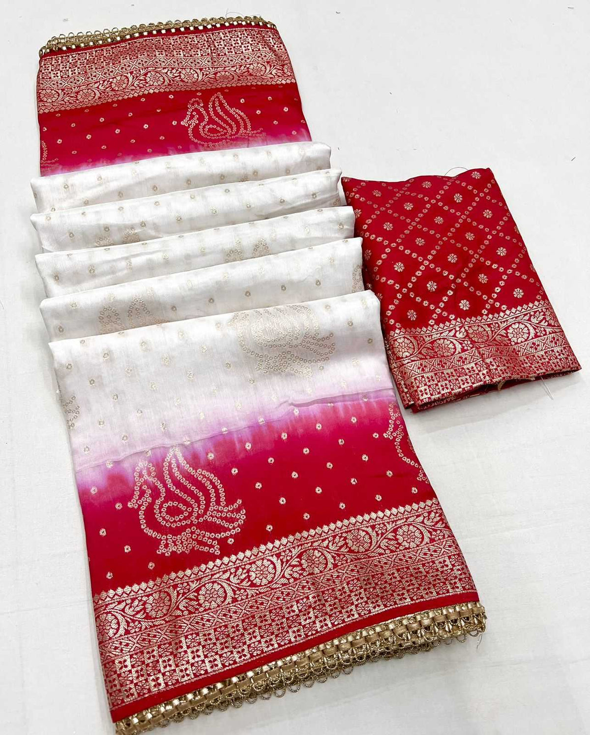 Radha Muslin Silk Saree