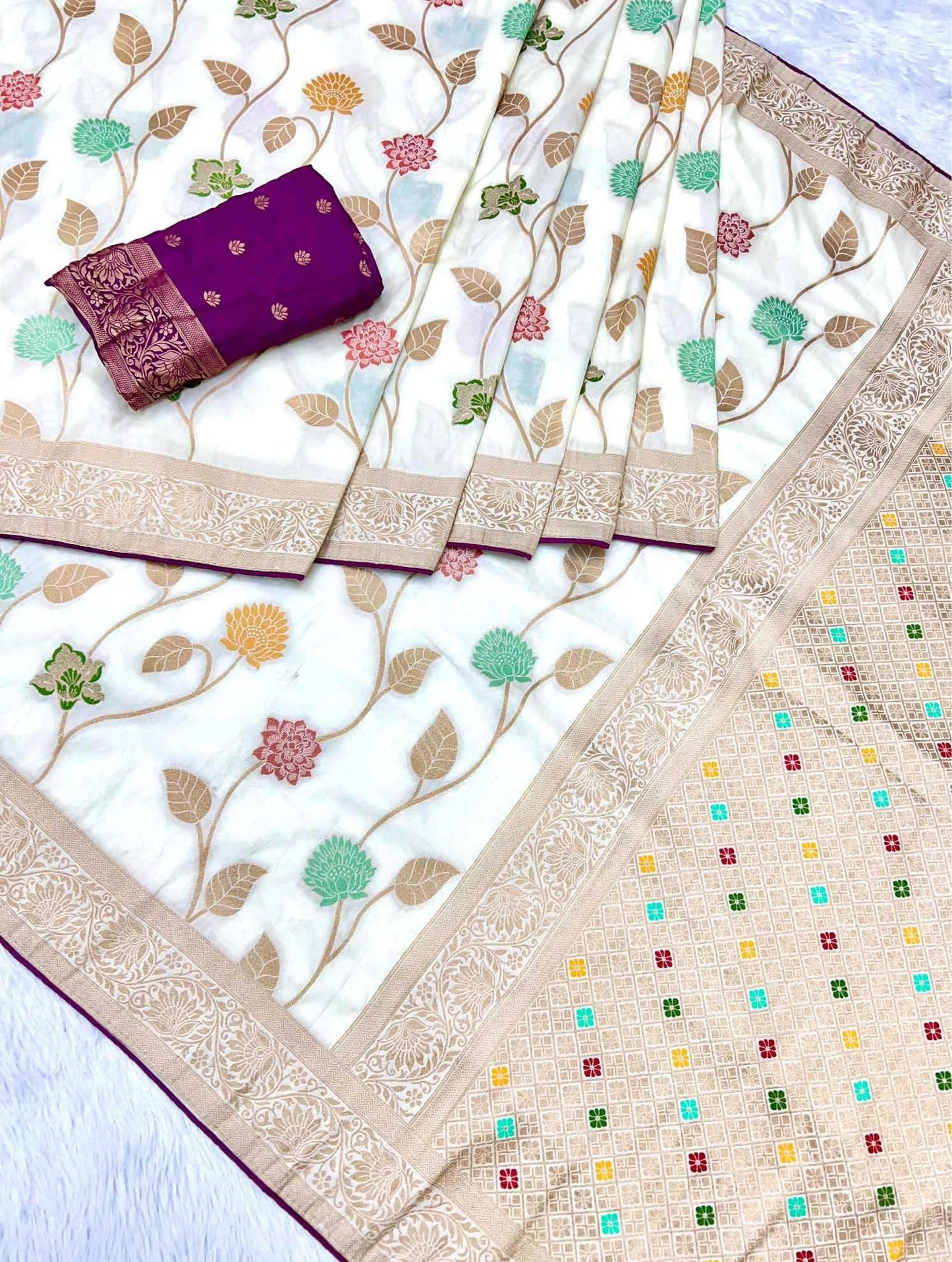 Viscose Designer Saree