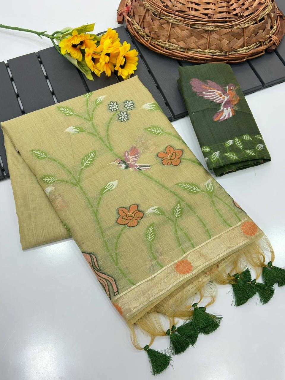 Cotton Designer Saree