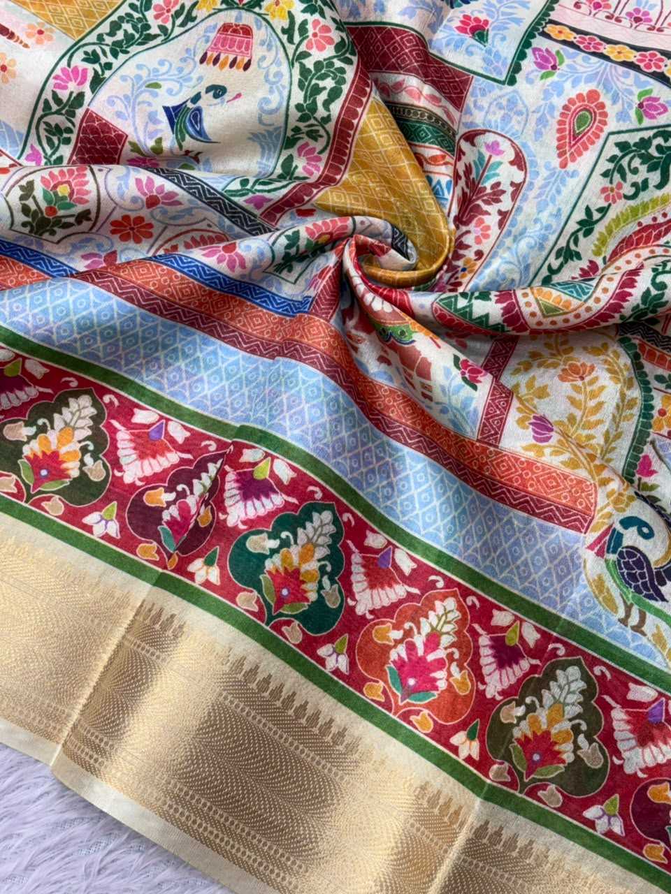 Dola Silk Fancy Saree