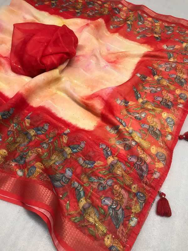 Viscose Sequnce Designer Saree
