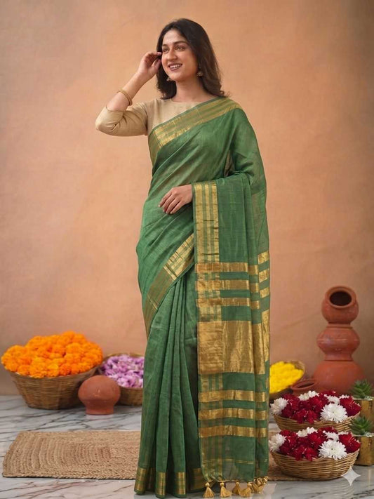 Tissue Silk Traditional Saree