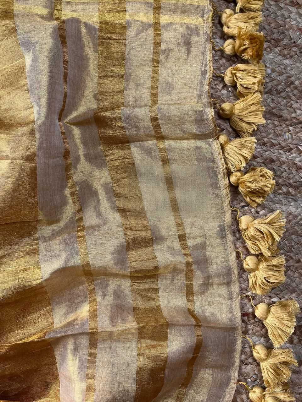 Tissue Silk Traditional Saree