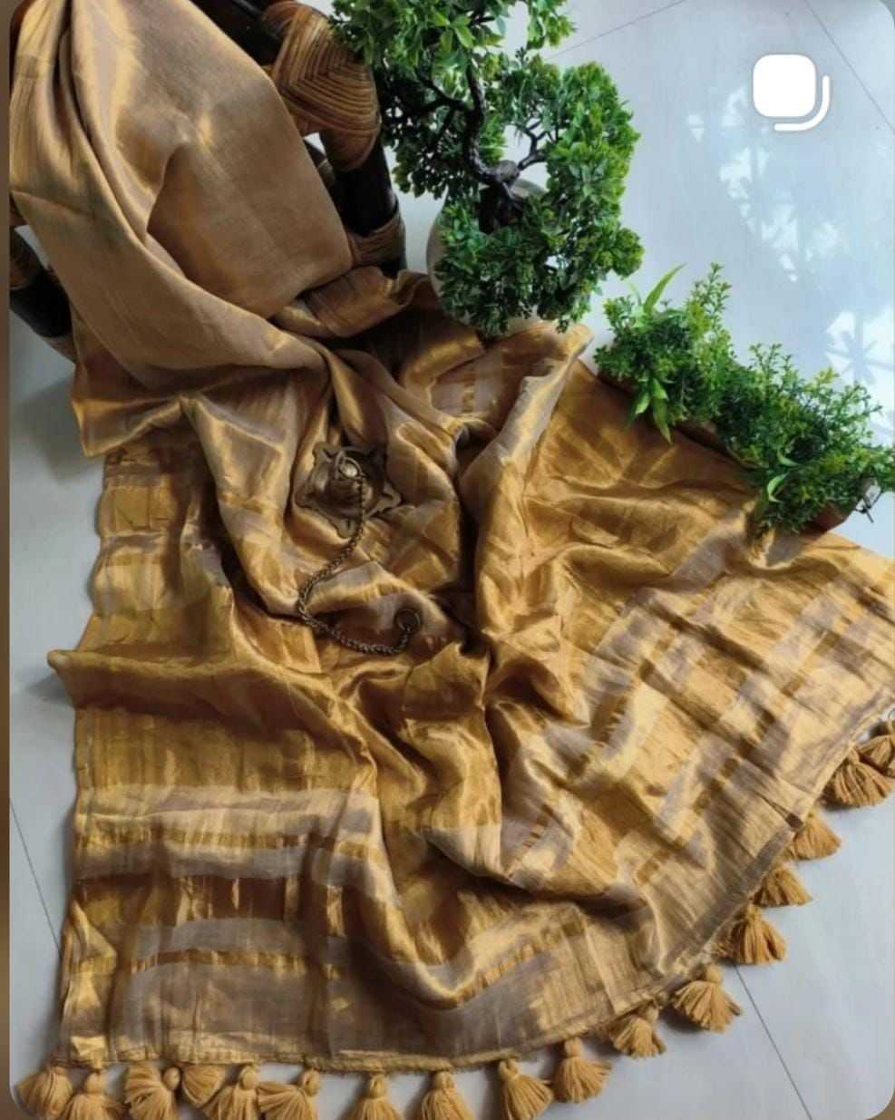 Tissue Silk Traditional Saree