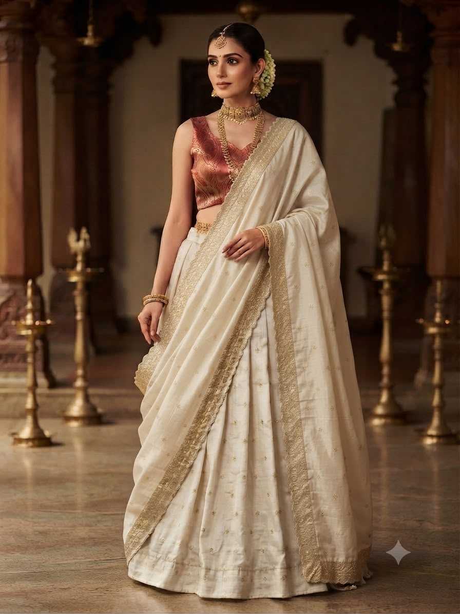 Tissue Silk Lehenga
