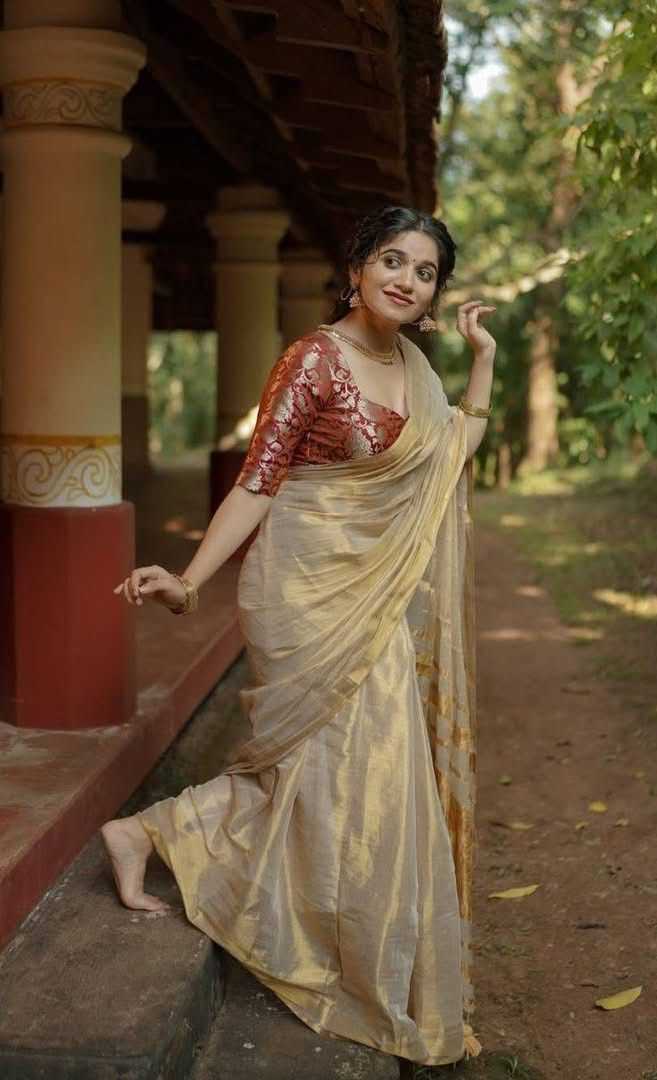 Tissue Silk Traditional Saree
