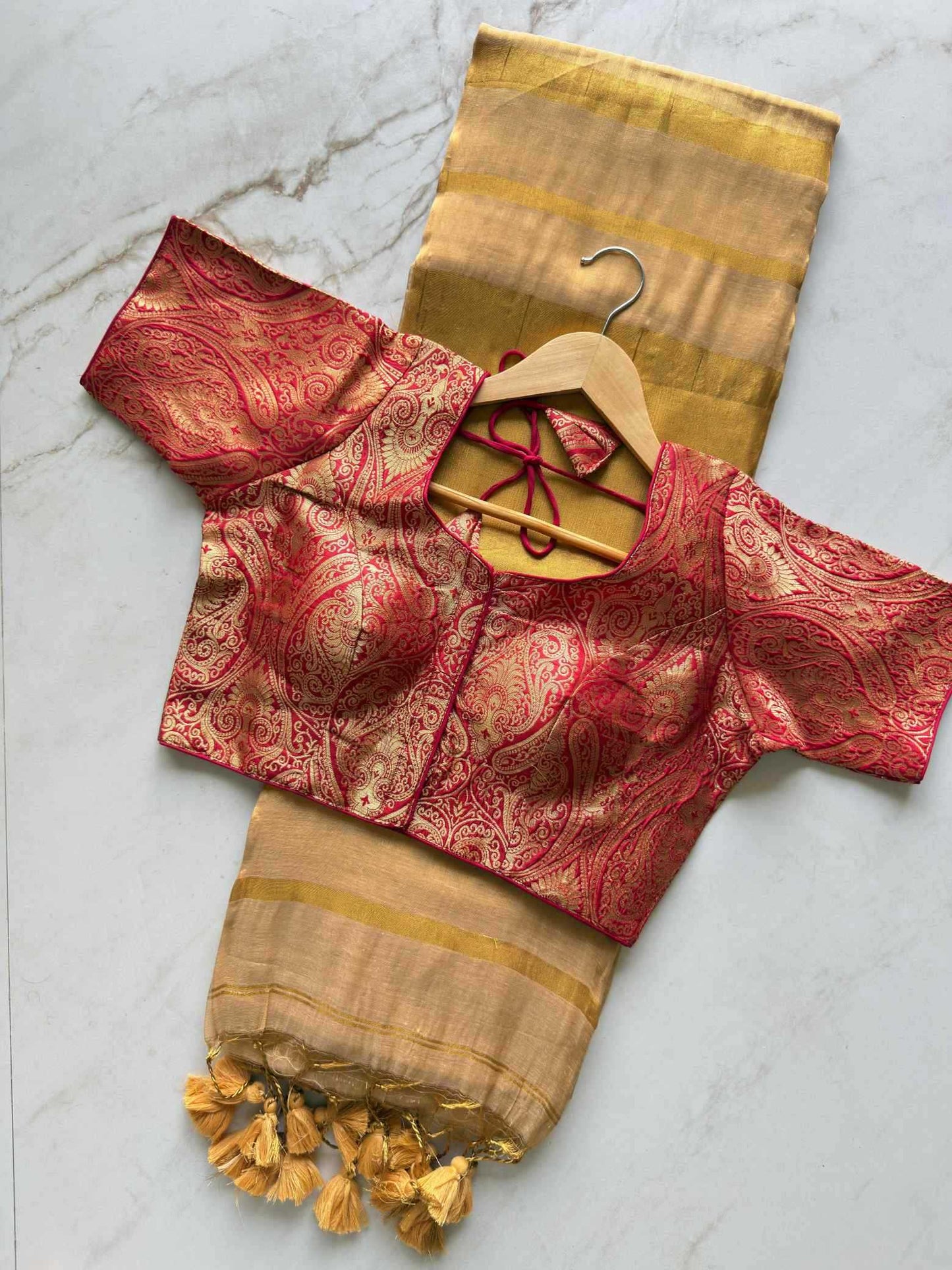 Tissue Silk Traditional Saree