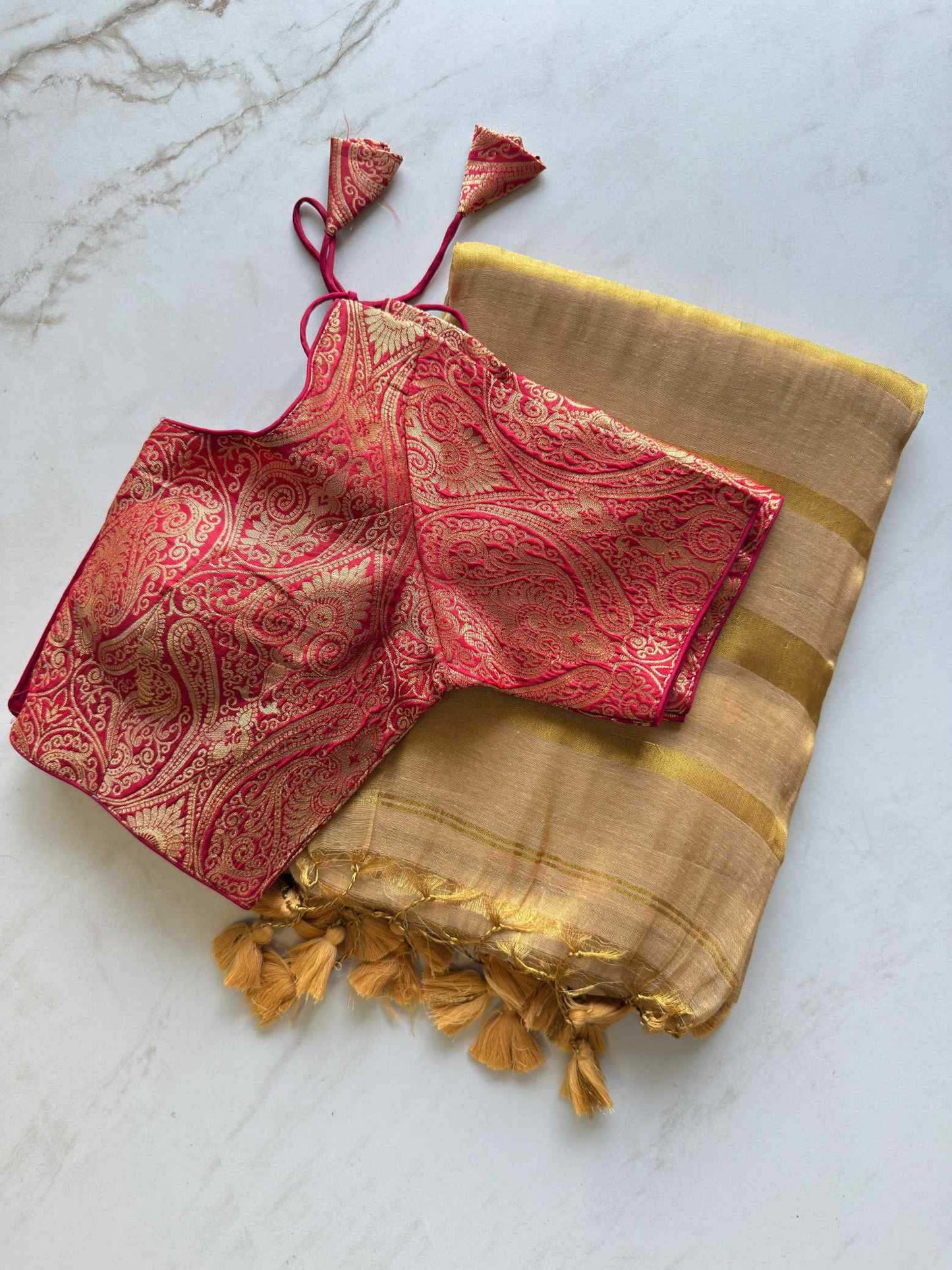 Tissue Silk Traditional Saree