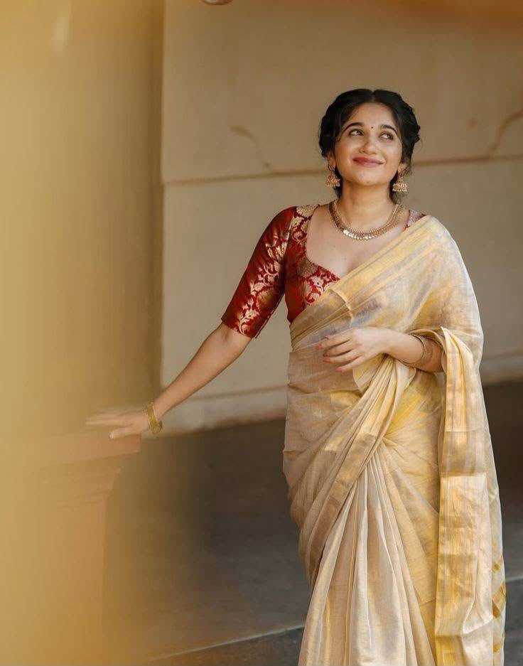 Zari Border Silk Saree