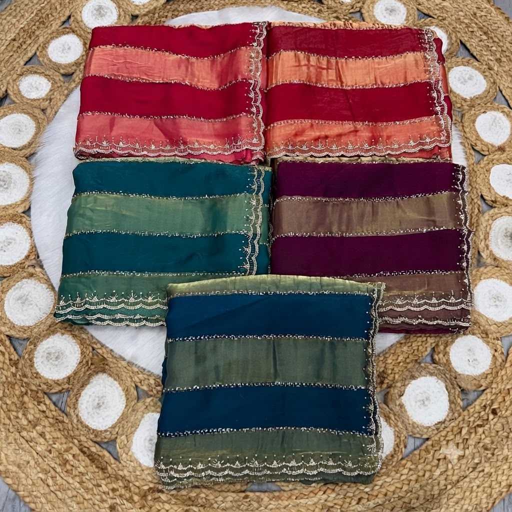 Space Silk Designer Saree