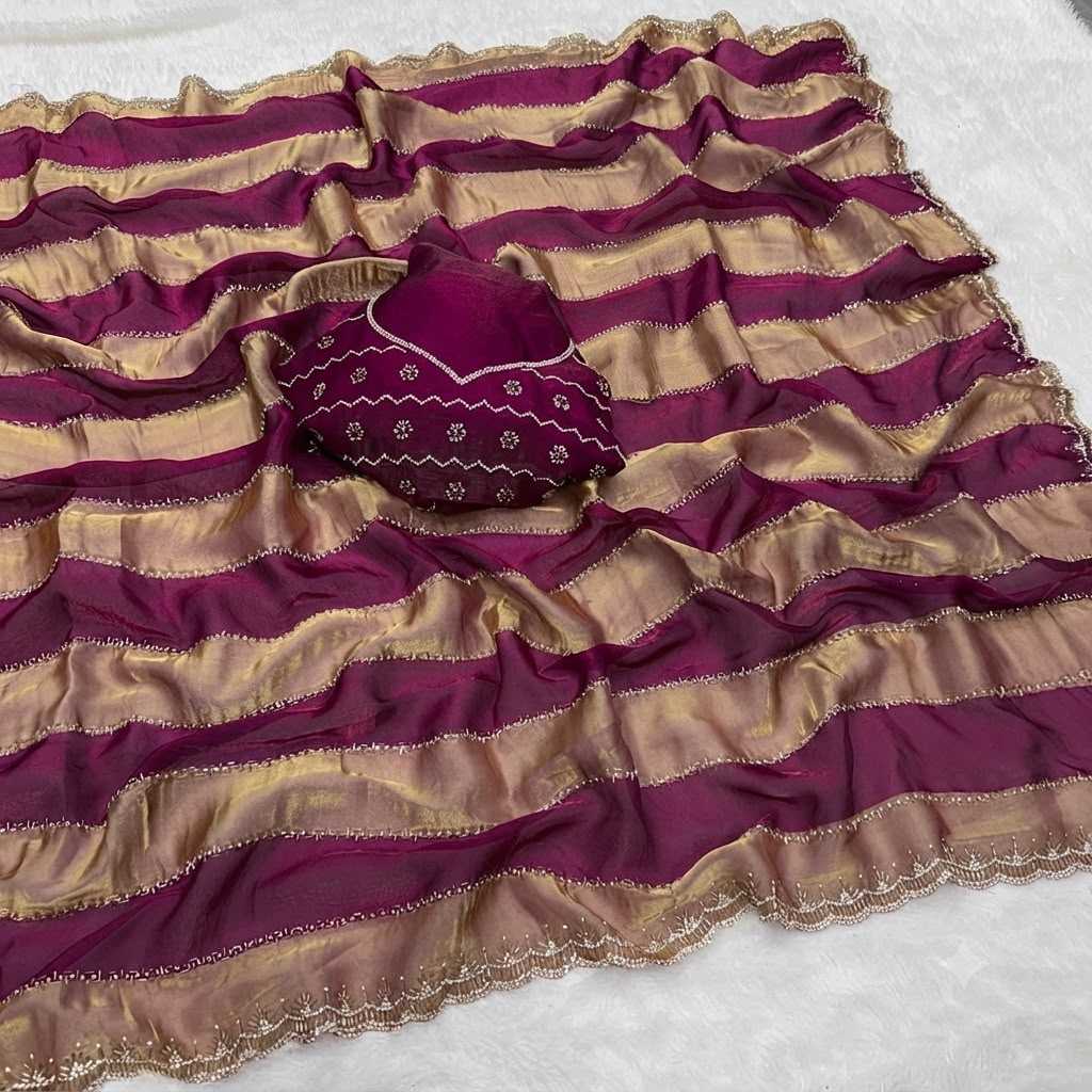 Space Silk Designer Saree