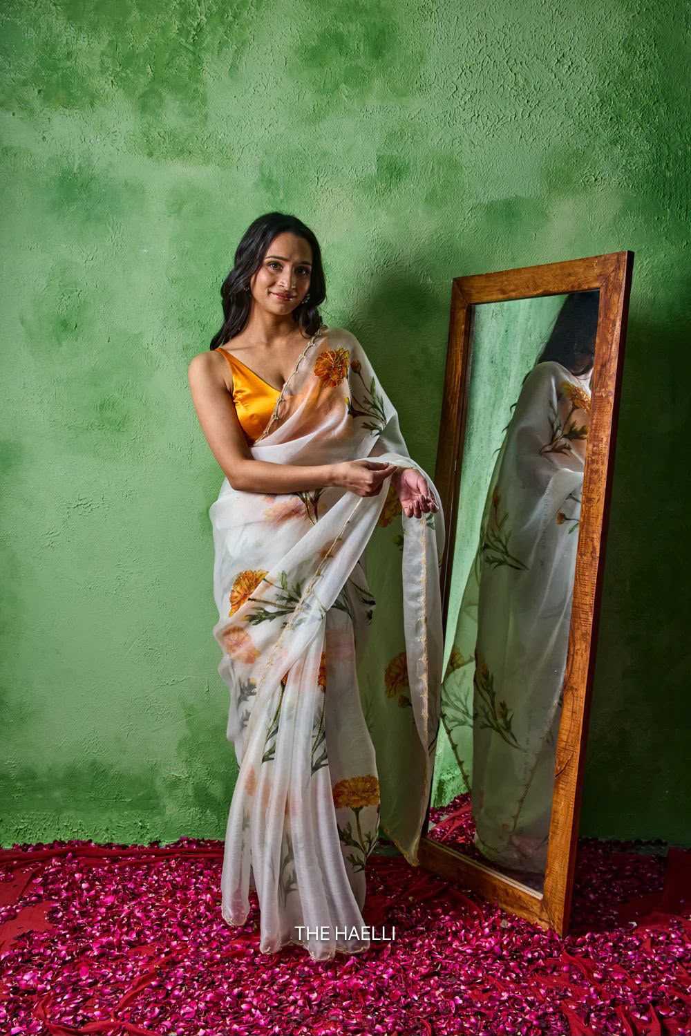 Tabby Silk Printed Saree
