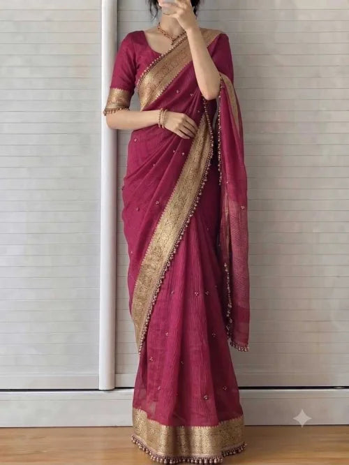 Anya Tissue Silk Soft Saree