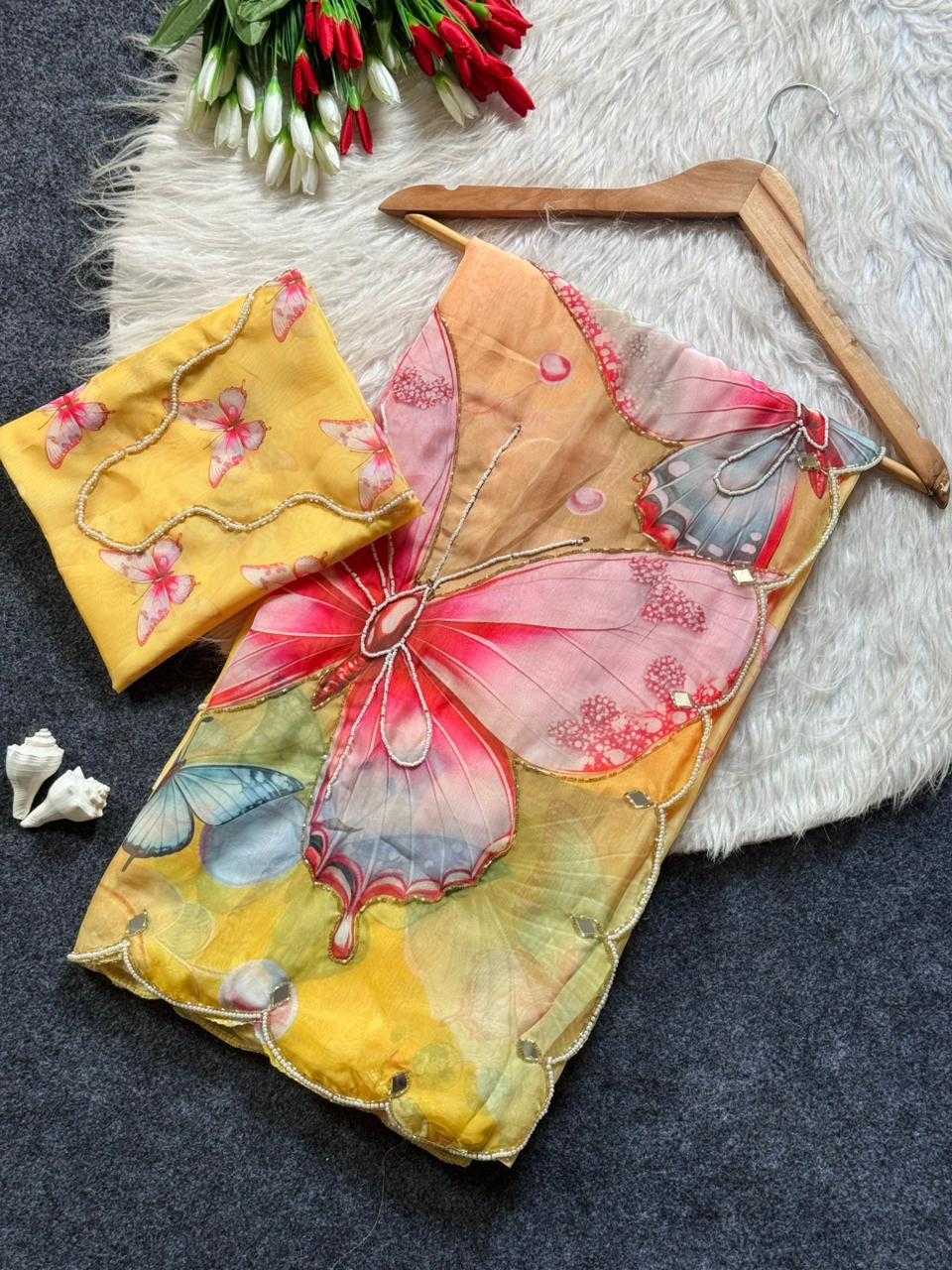Tabby Silk Party Wear Saree