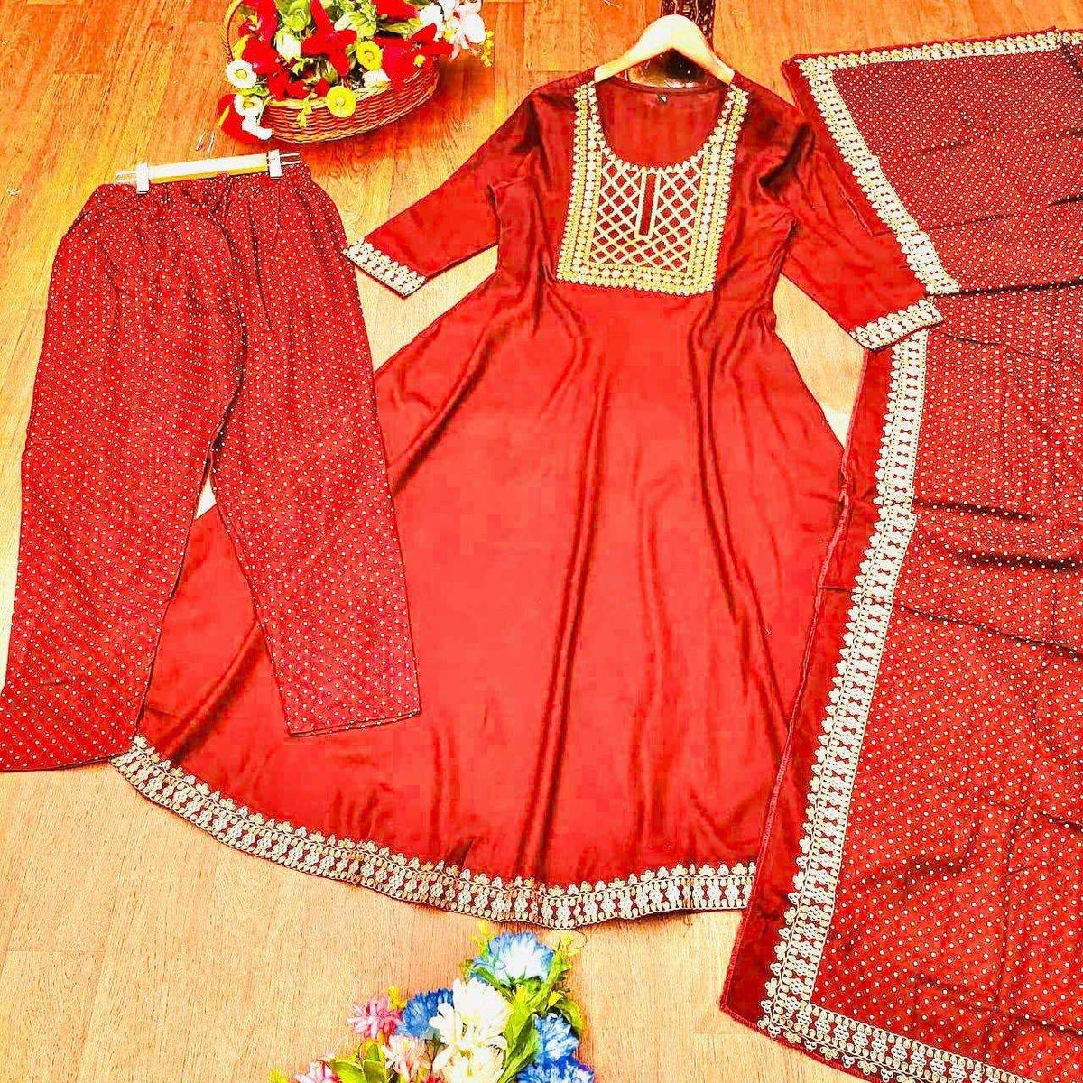 Aaradhya Rayon Ladies Suit