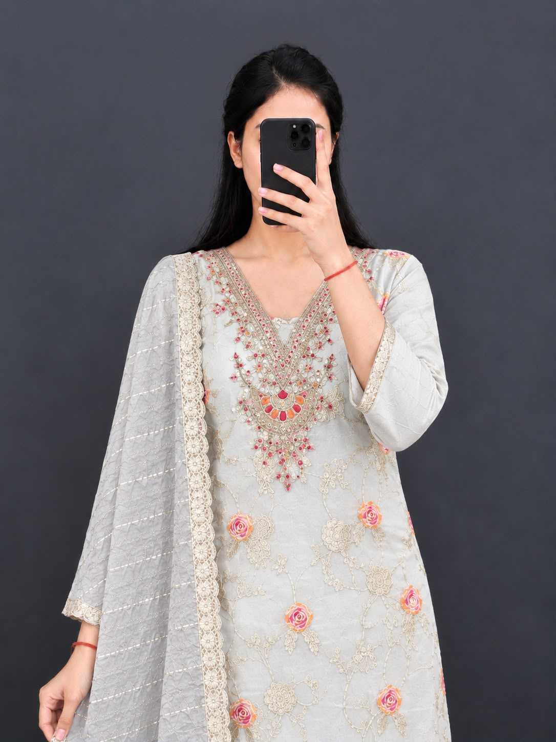 Anika Chanderi Cotton Suit