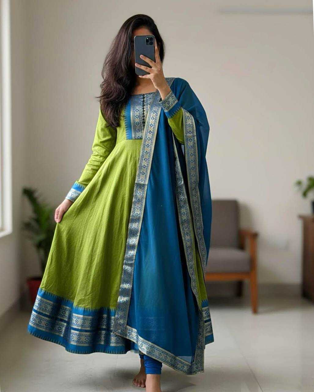 Damayanti Soft Cotton Silk Kurti