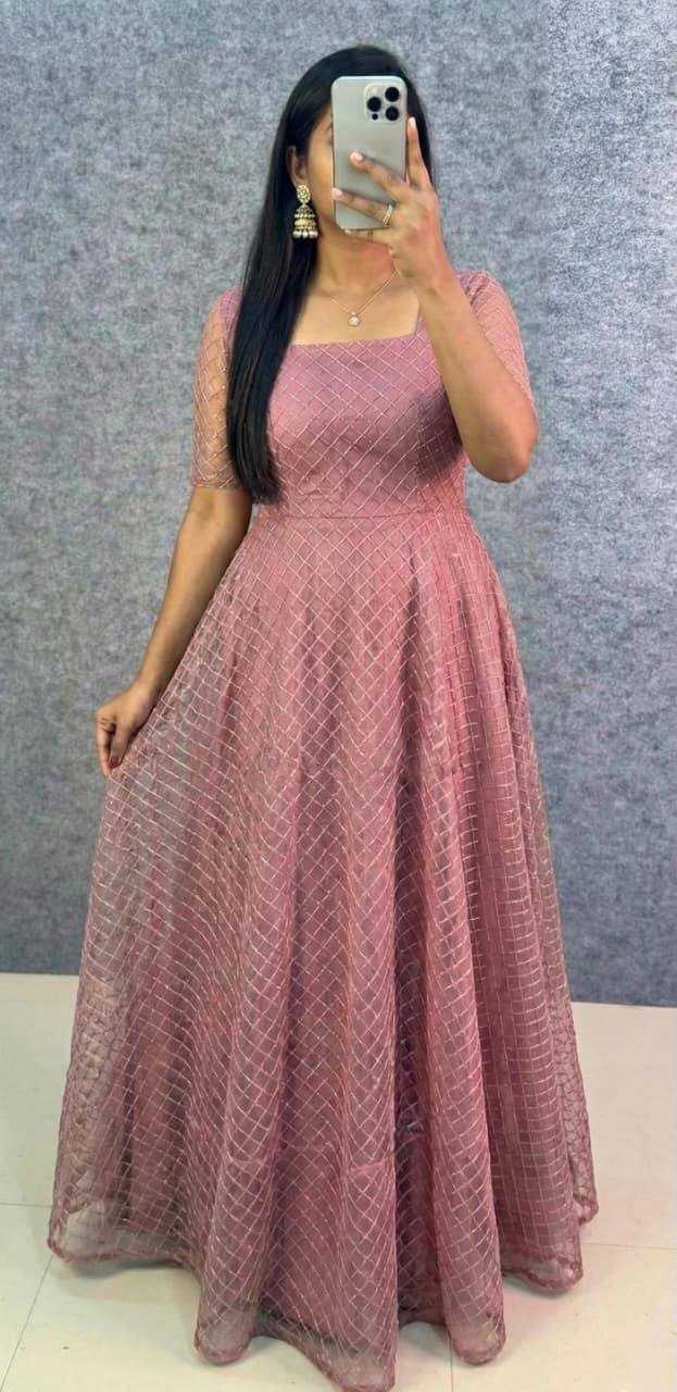 Dhanishta Net Fancy Gown