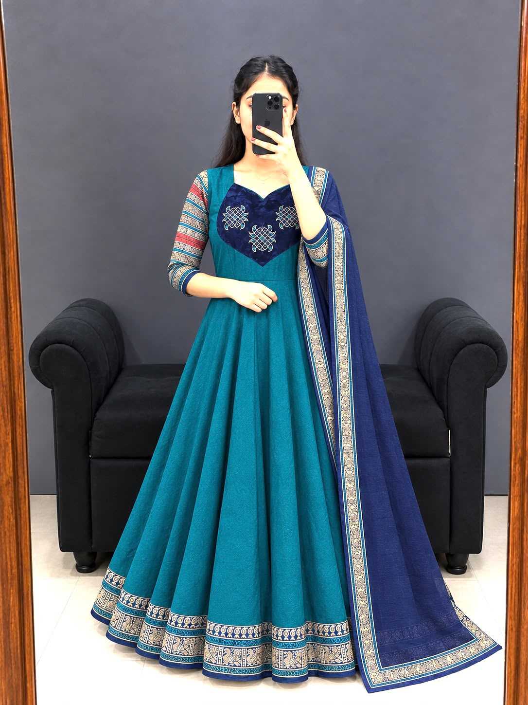 Diya Blooming Fancy Gown