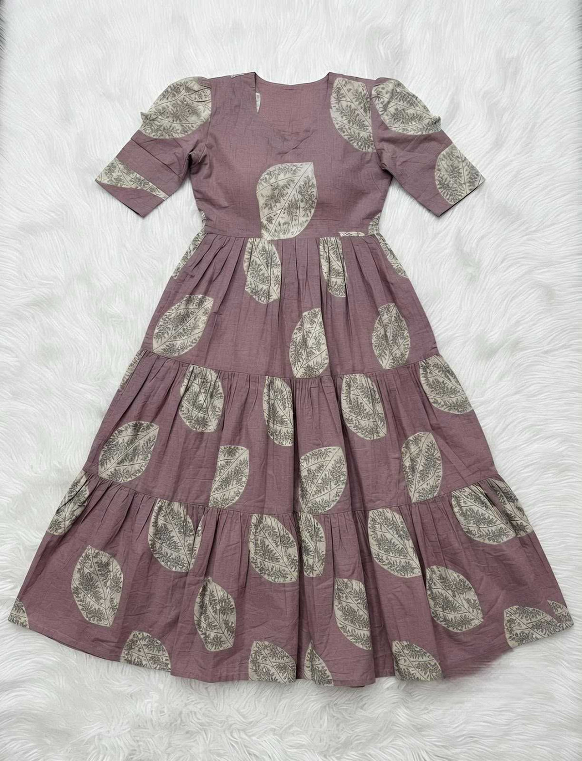 Evani Soft Cotton Printed Gown