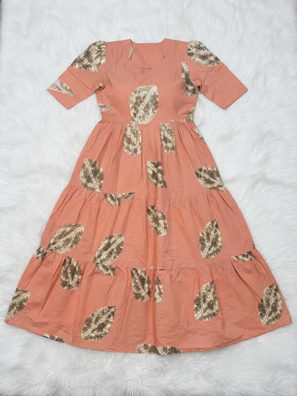 Evani Soft Cotton Printed Gown