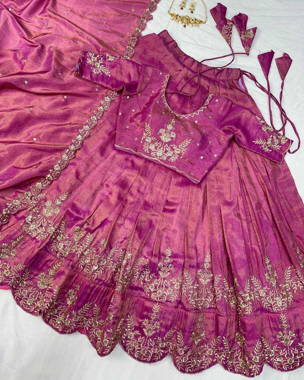 Kaumudi Tissue Fancy Lehenga