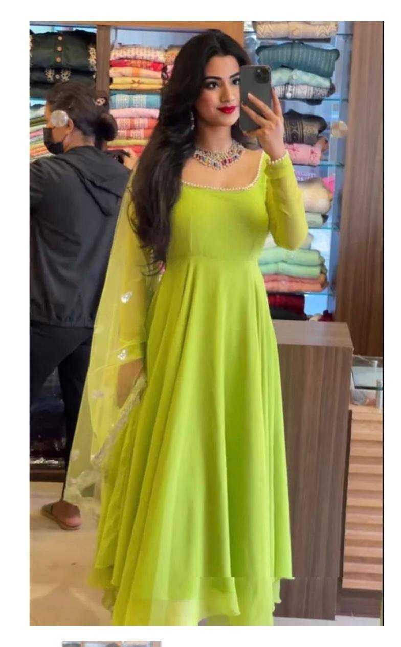 Madhulika Faux Georgette Fancy Gown