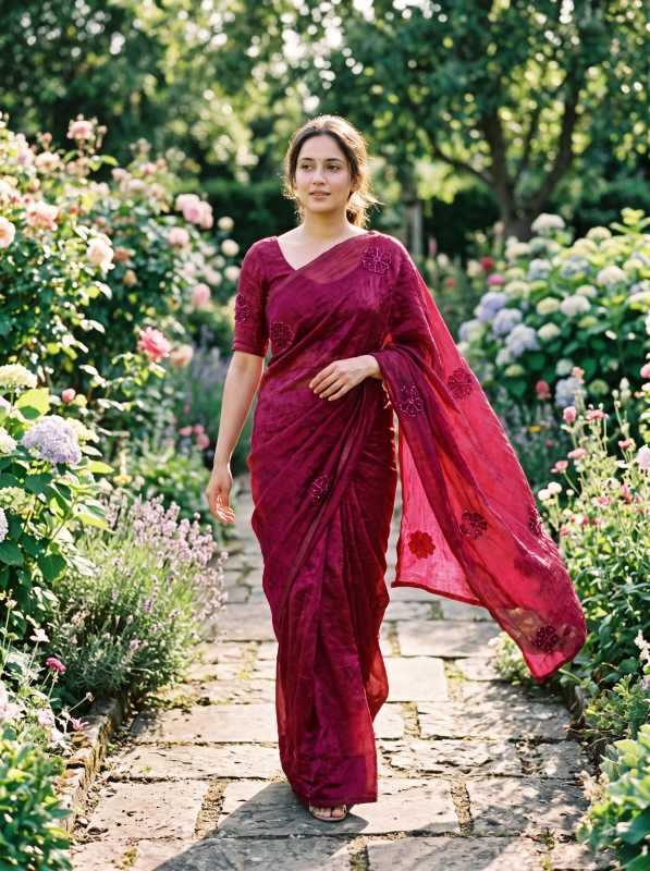 Faguniya Space Silk Designer Saree