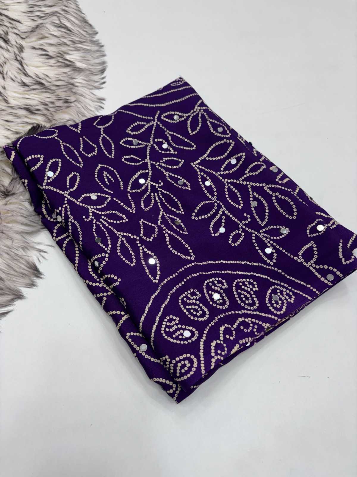 Printed Silk Saree