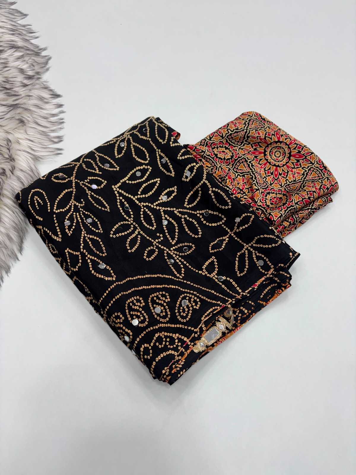 Printed Silk Saree