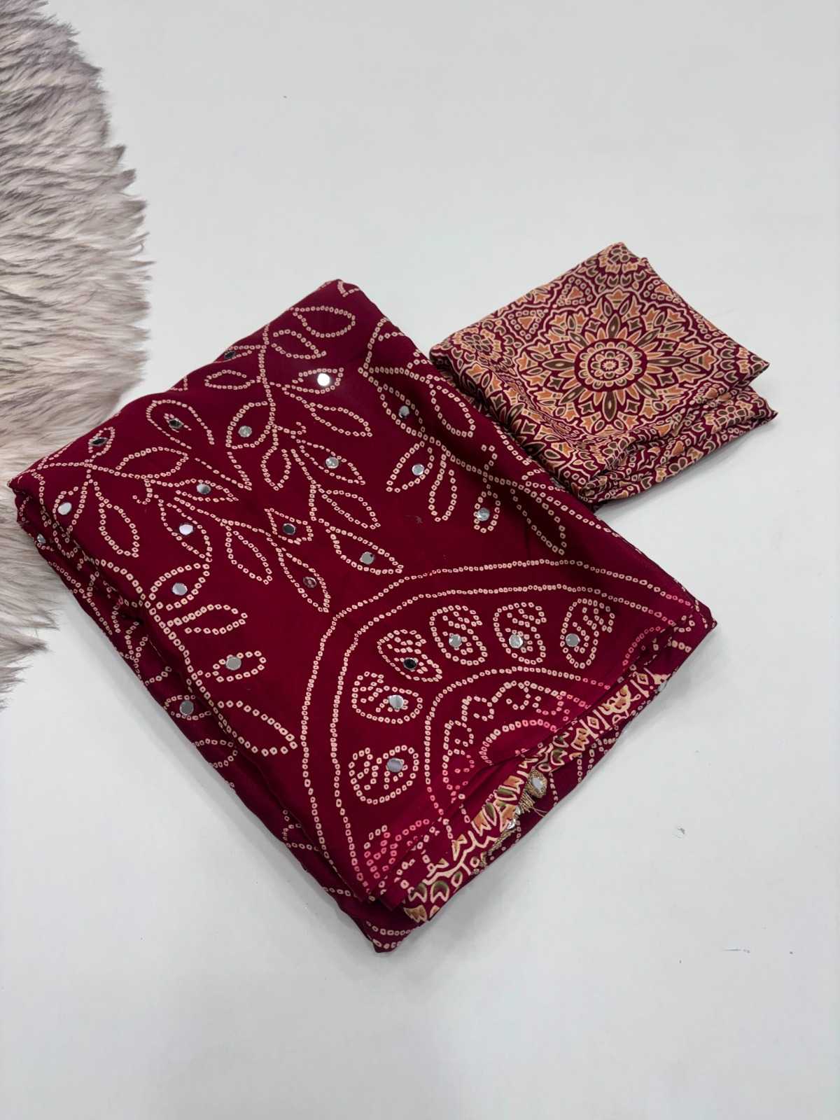 Printed Silk Saree