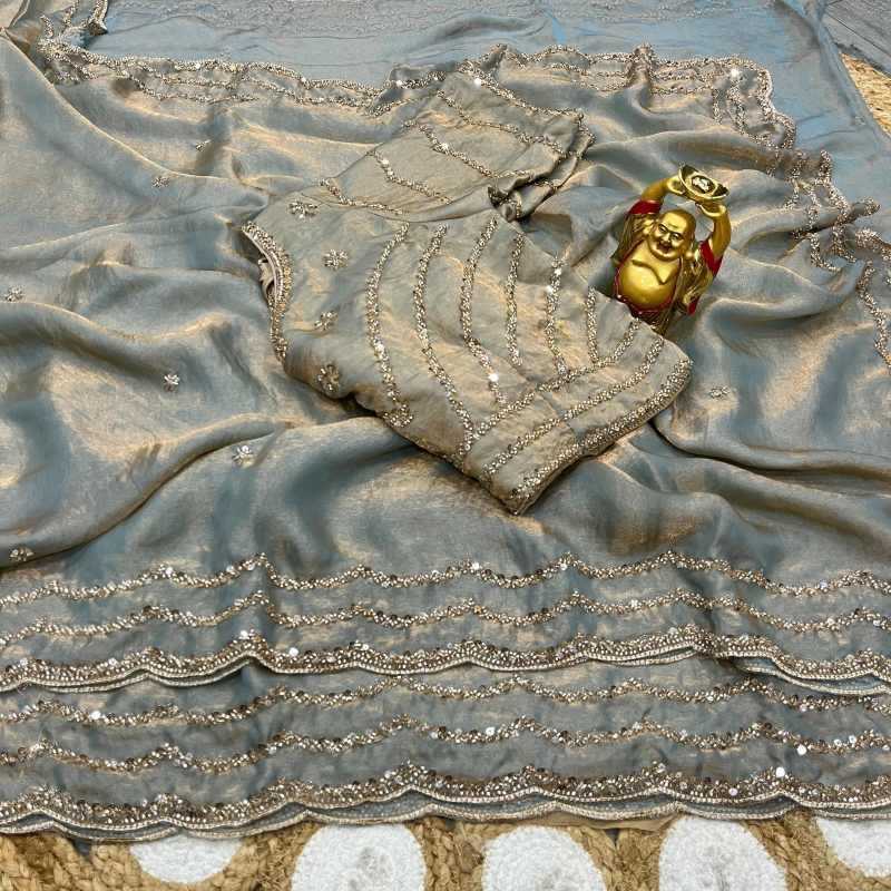 Katrina Satin Designer Saree