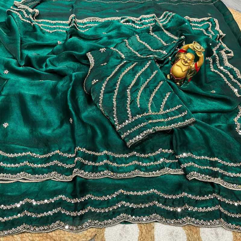 Katrina Satin Designer Saree