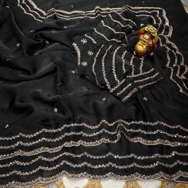 Katrina Satin Designer Saree