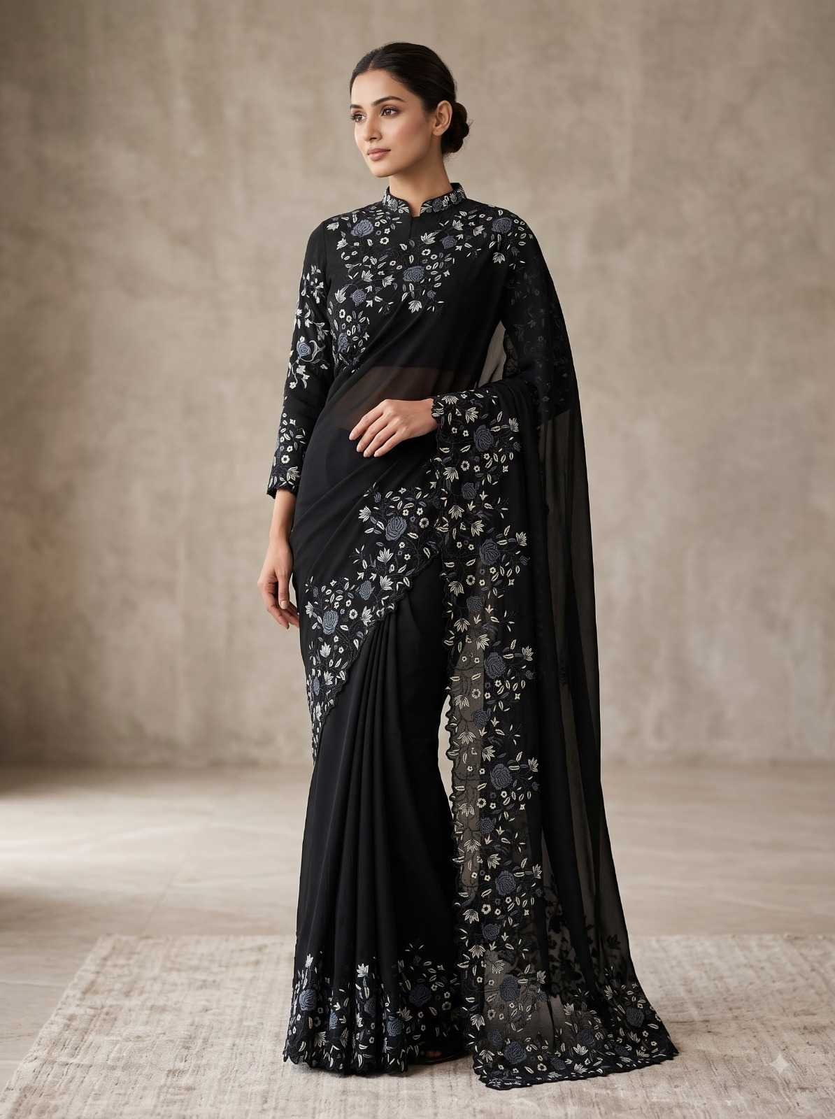 Mani Georgette Saree