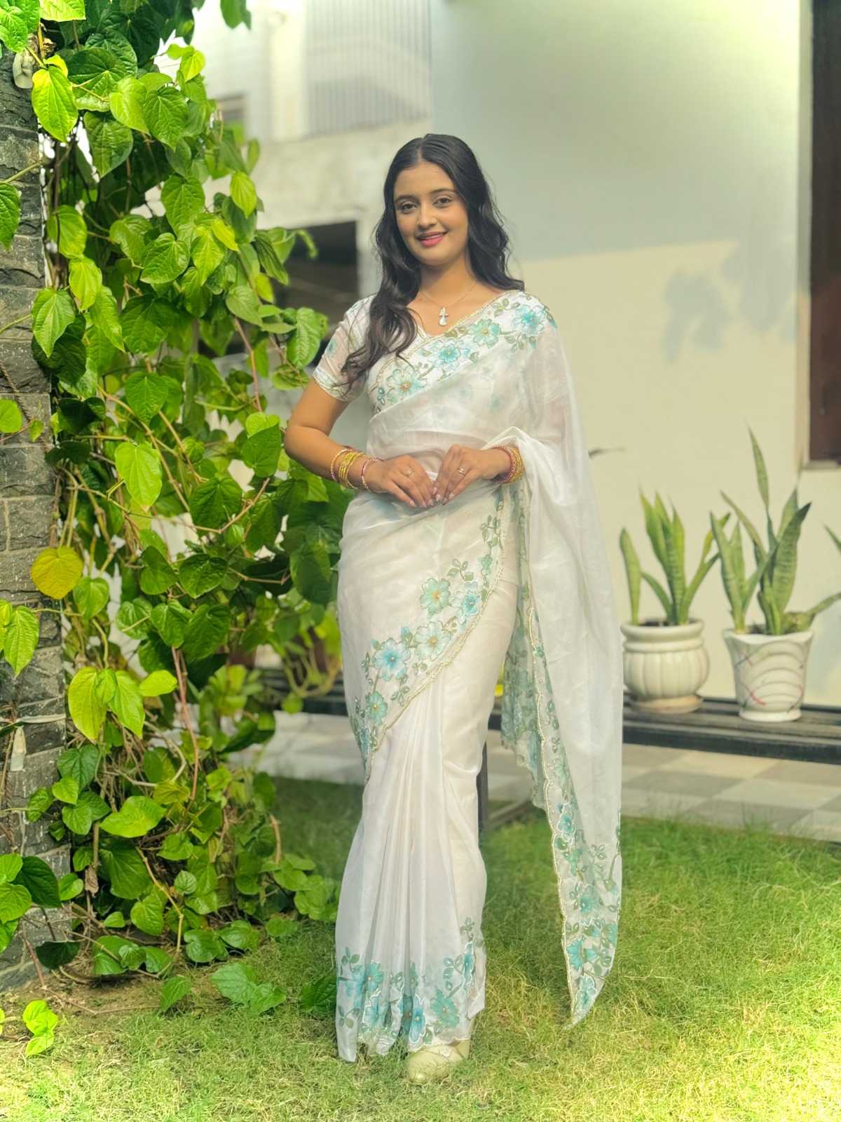 Organza Saree