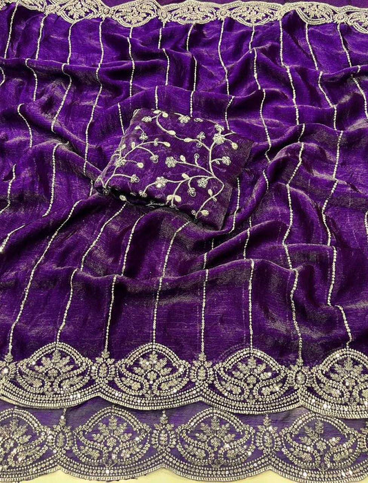 Mikita Chiffon Soft Silk Saree