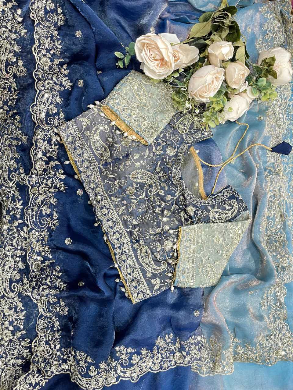 Sinamika Fendy Sequence Saree