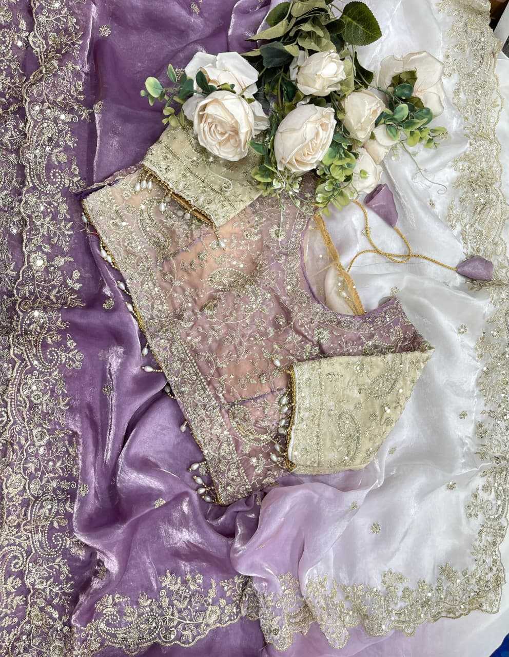 Sinamika Fendy Sequence Saree
