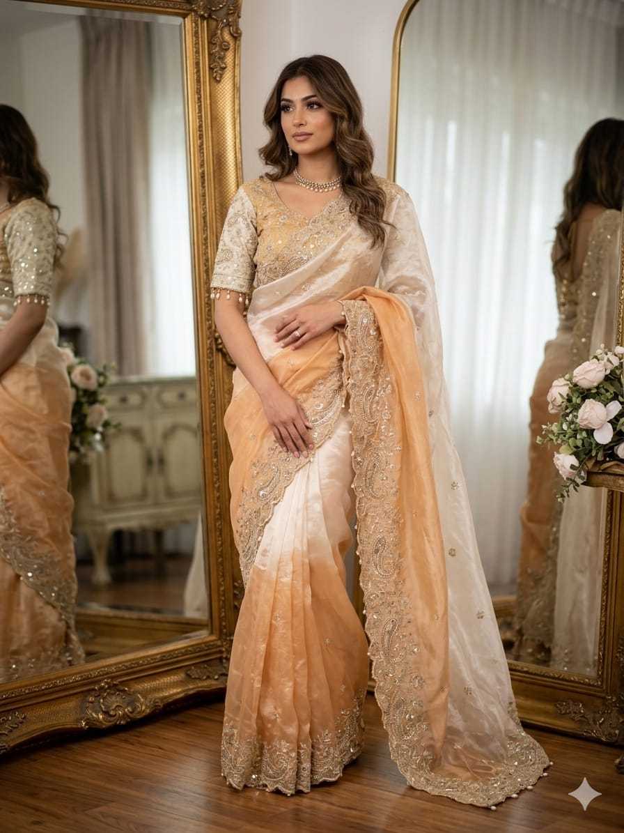 Sinamika Fendy Sequence Saree