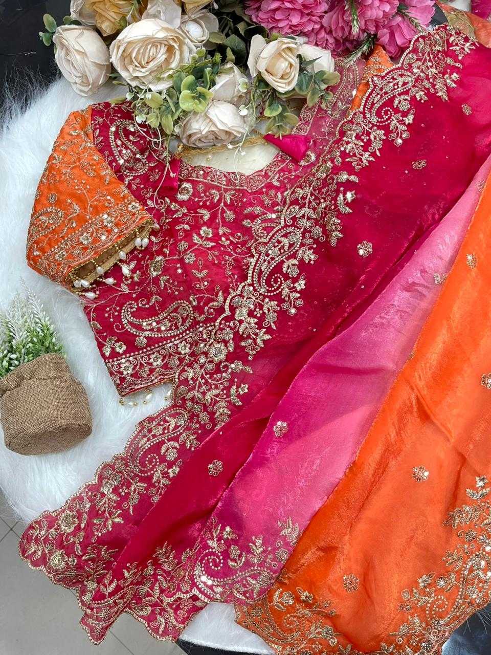 Sinamika Fendy Sequence Saree