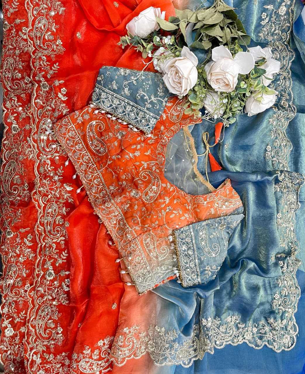 Sinamika Fendy Sequence Saree