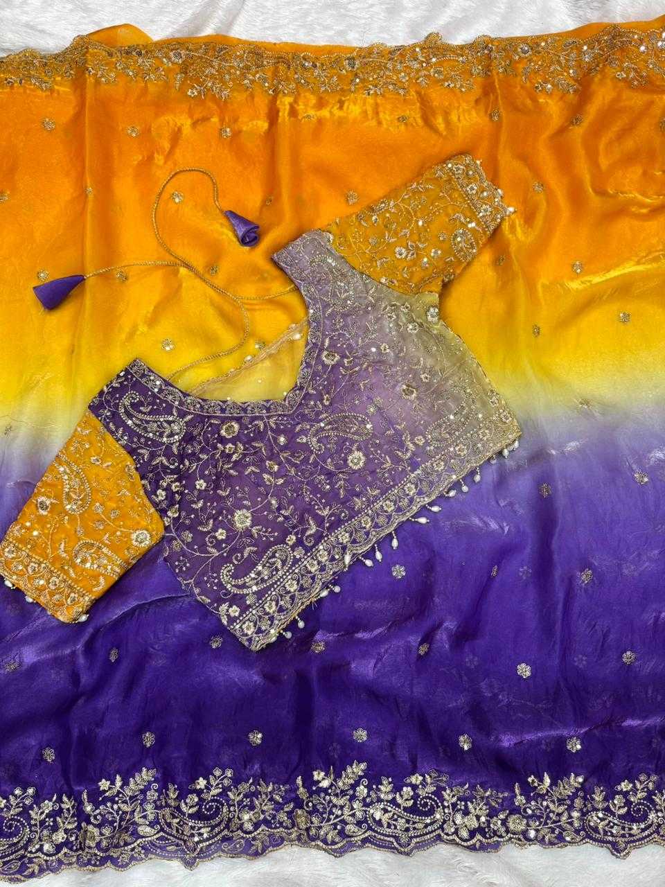 Sinamika Fendy Sequence Saree