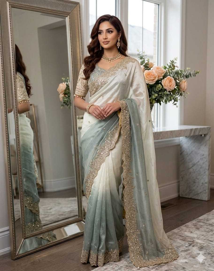 Sinamika Fendy Sequence Saree