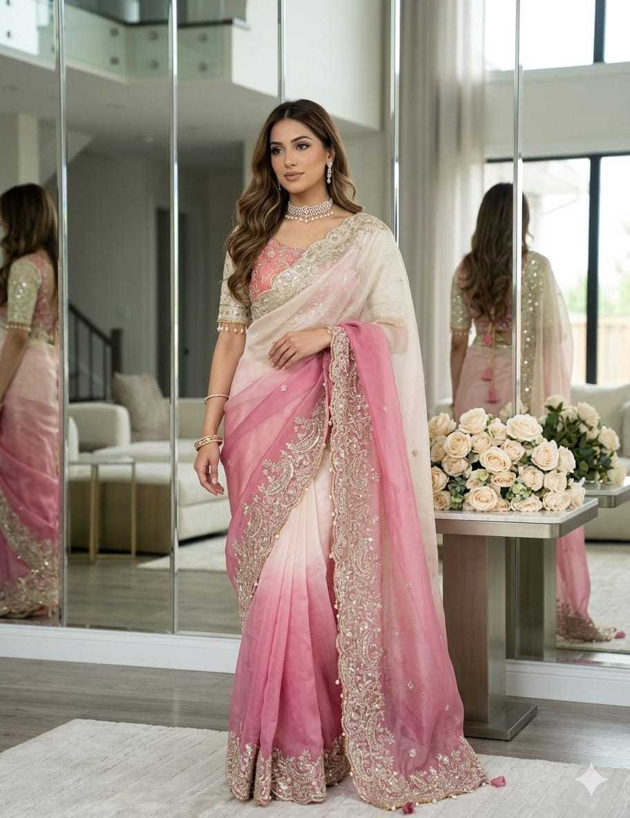 Sinamika Fendy Sequence Saree