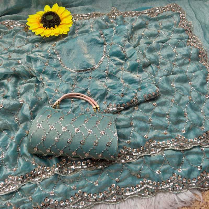 Sonam Space Silk Designer Saree