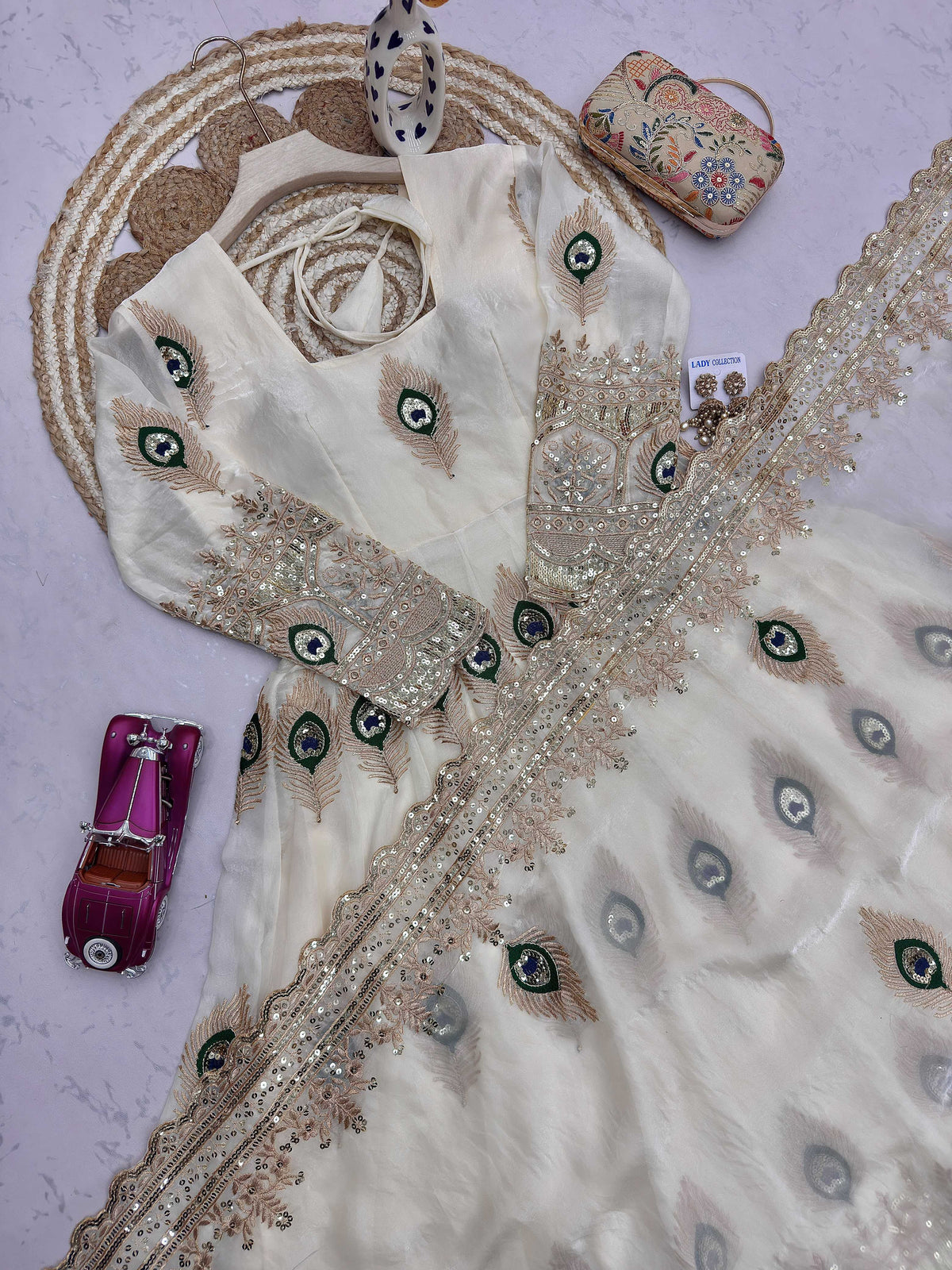 Titali Satin Sequence Saree JT-144062