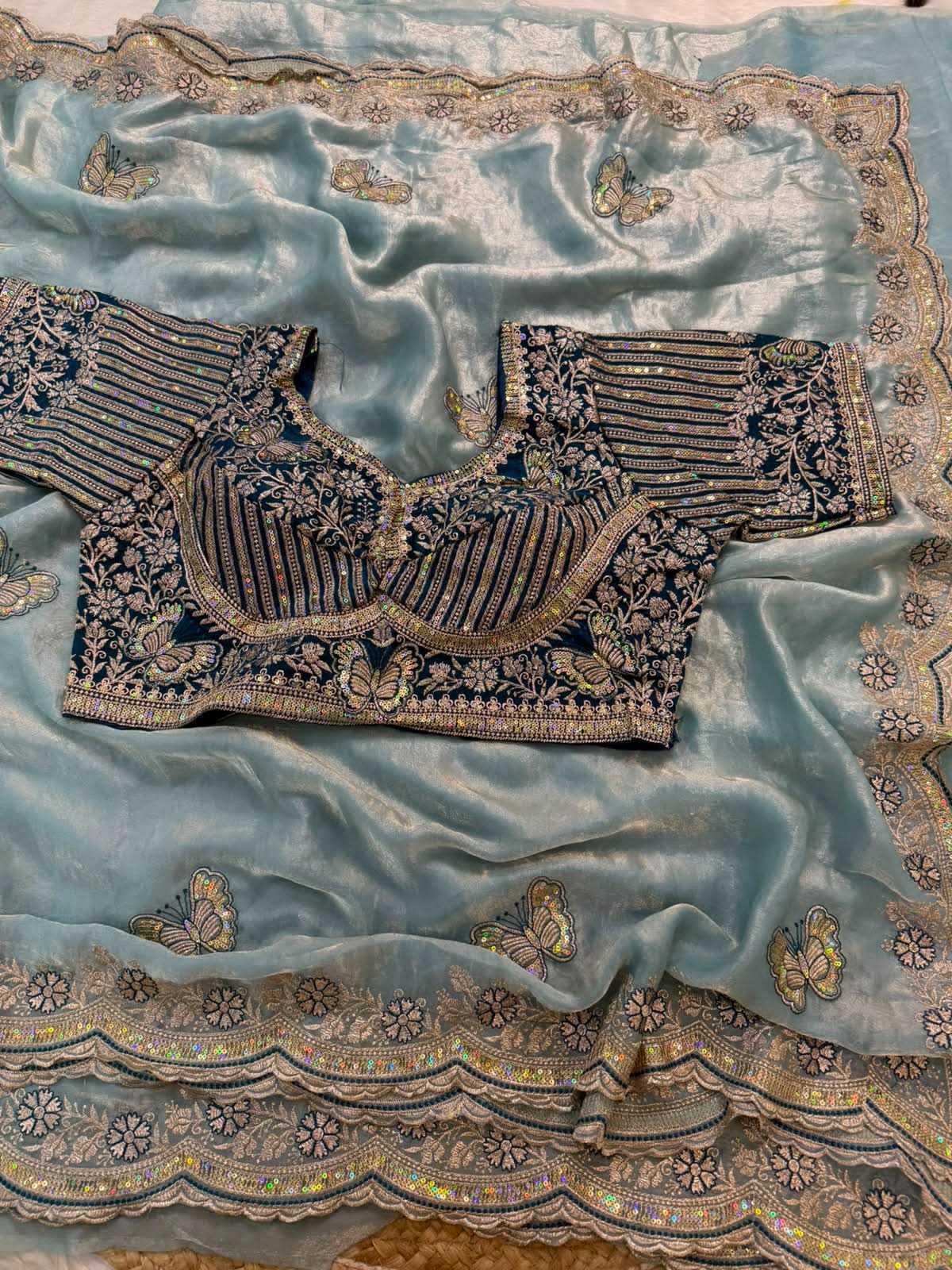Titali Satin Sequence Saree