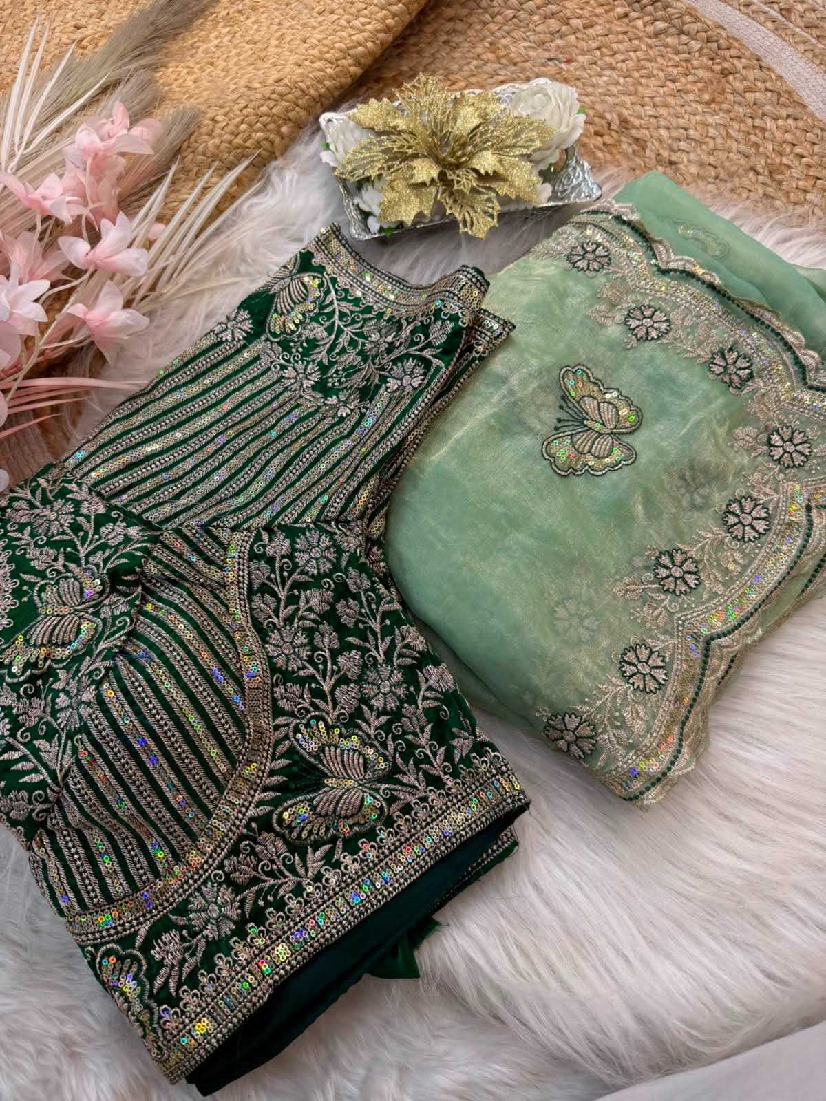 Titali Satin Sequence Saree